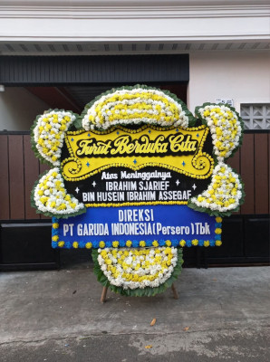 Papan Bunga Duka di Samboja