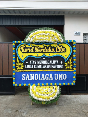 Papan Bunga Duka di Samboja