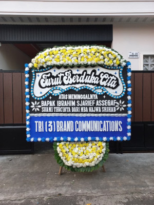 Papan Bunga Duka di Samboja